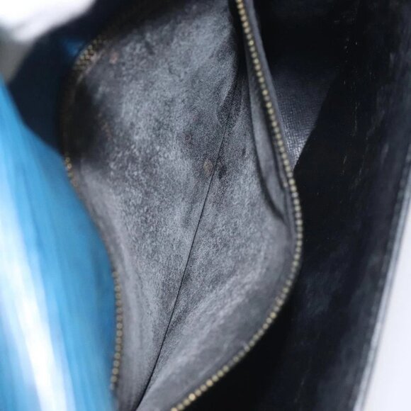 LOUIS VUITTON Epi Saint Cloud GM Shoulder Bag Toledo Blue M52195 LV Auth BA3294 - Picture 10 of 16